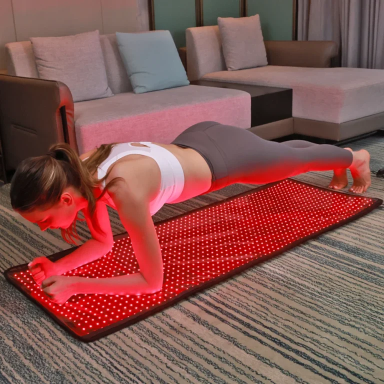 Free-Private-logo-spa-salon-Full-body-red-light-therapy-mat-led-near-infrared-light-therapy